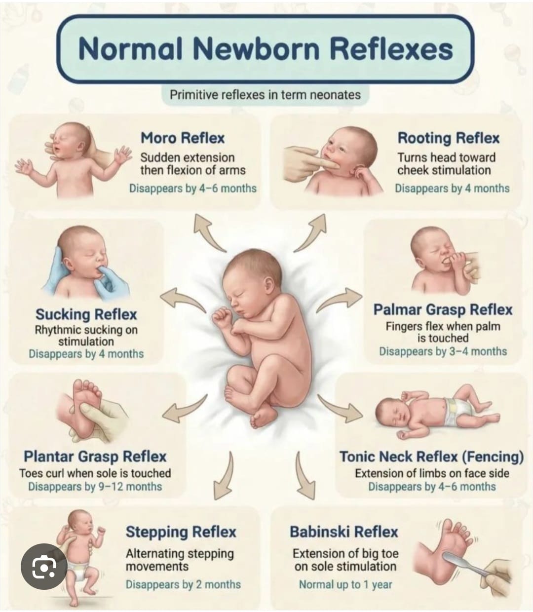 Normal Newborn Reflexes