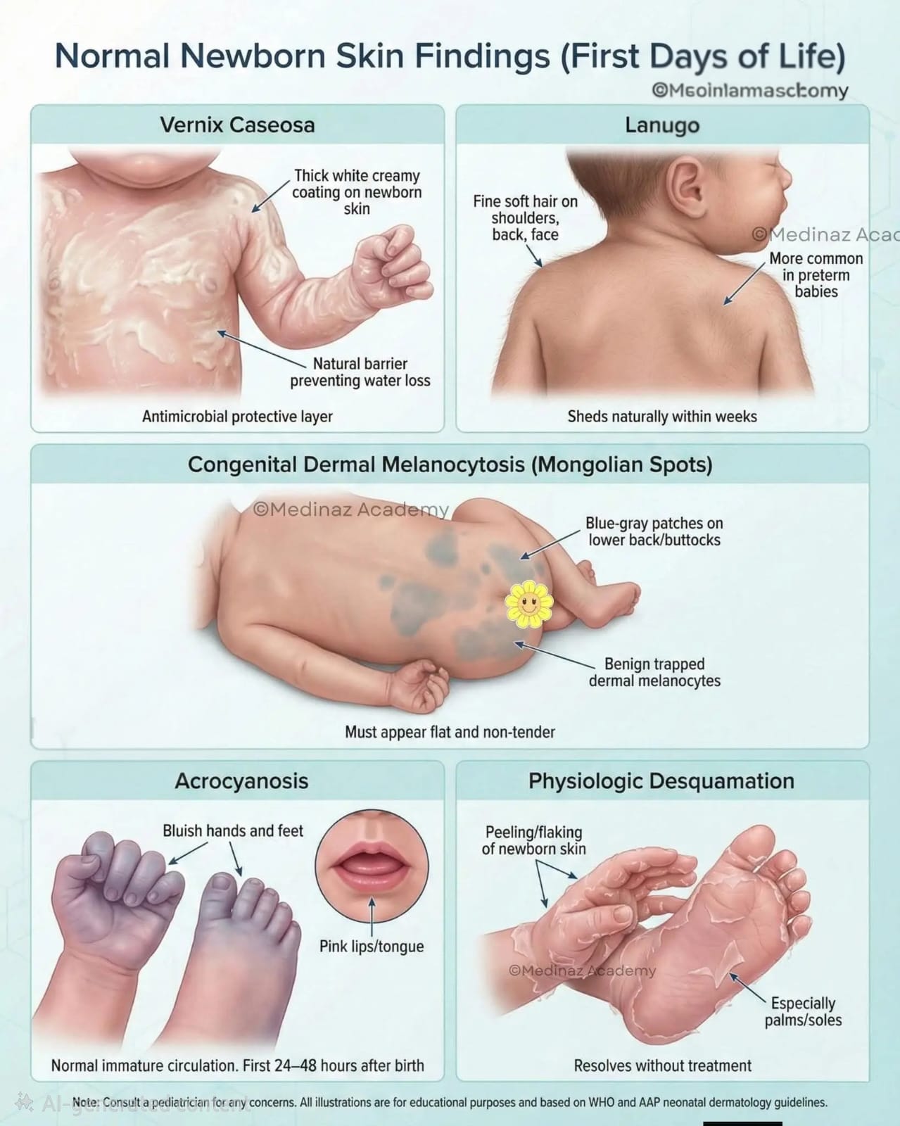 Newborn Skin Findings
